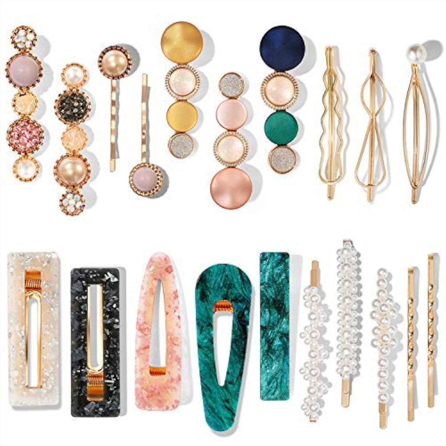 Women Accessories Images - 20 Pcs Pearl Acrylic Resin Hair