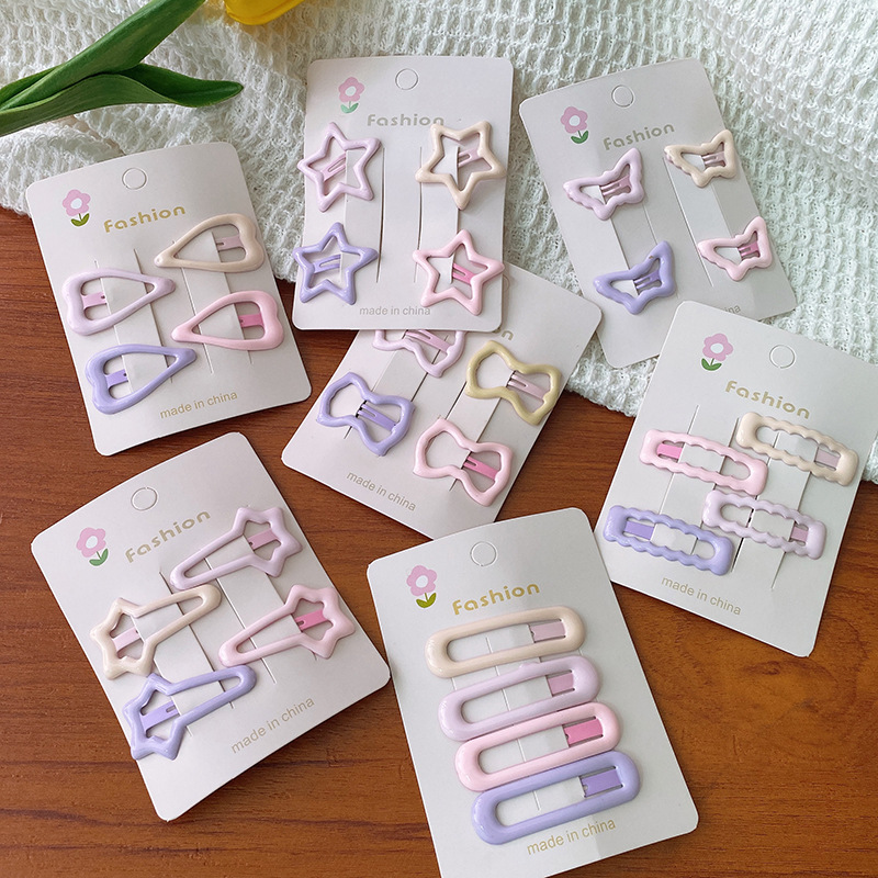 Women Accessories Combo Gift - 4pcs Korean New Big Star BB