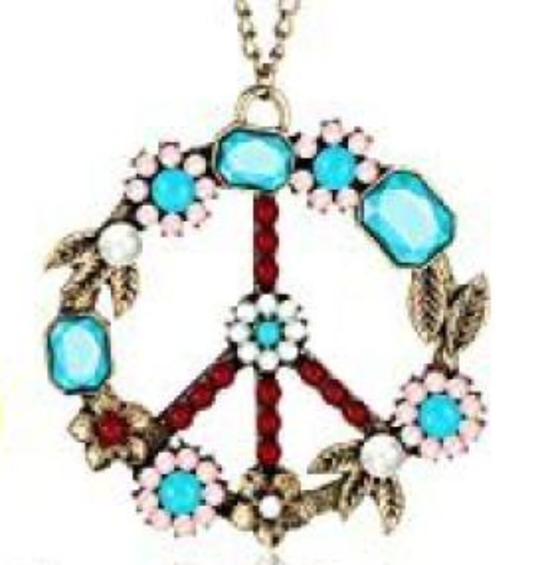 4-Piece Hippie Clothing Access - огляд і ціна Women'S Accessories From The 70S