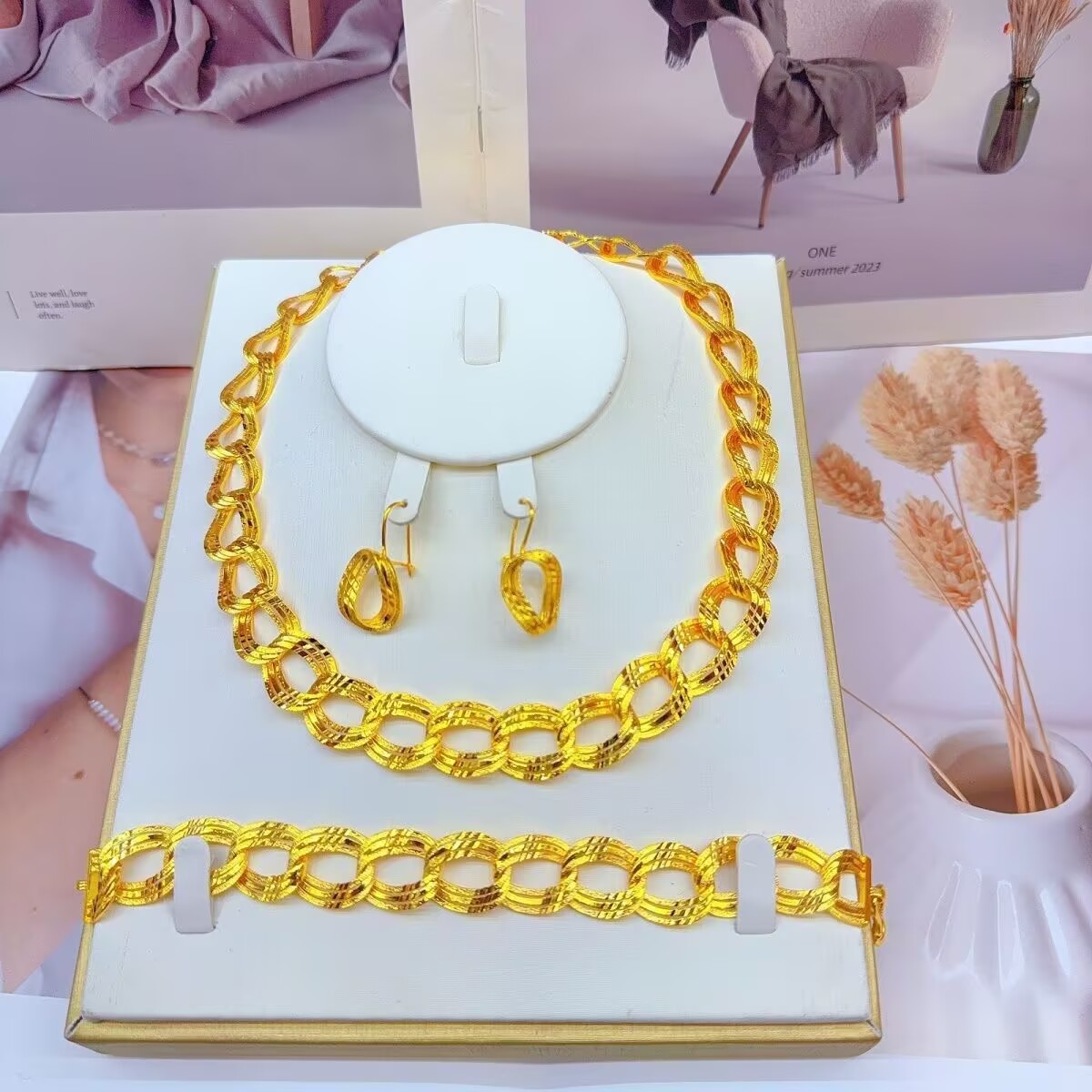 Popodion  New Dubai 24K Gold P - огляд і ціна Women Accessories Gift Set