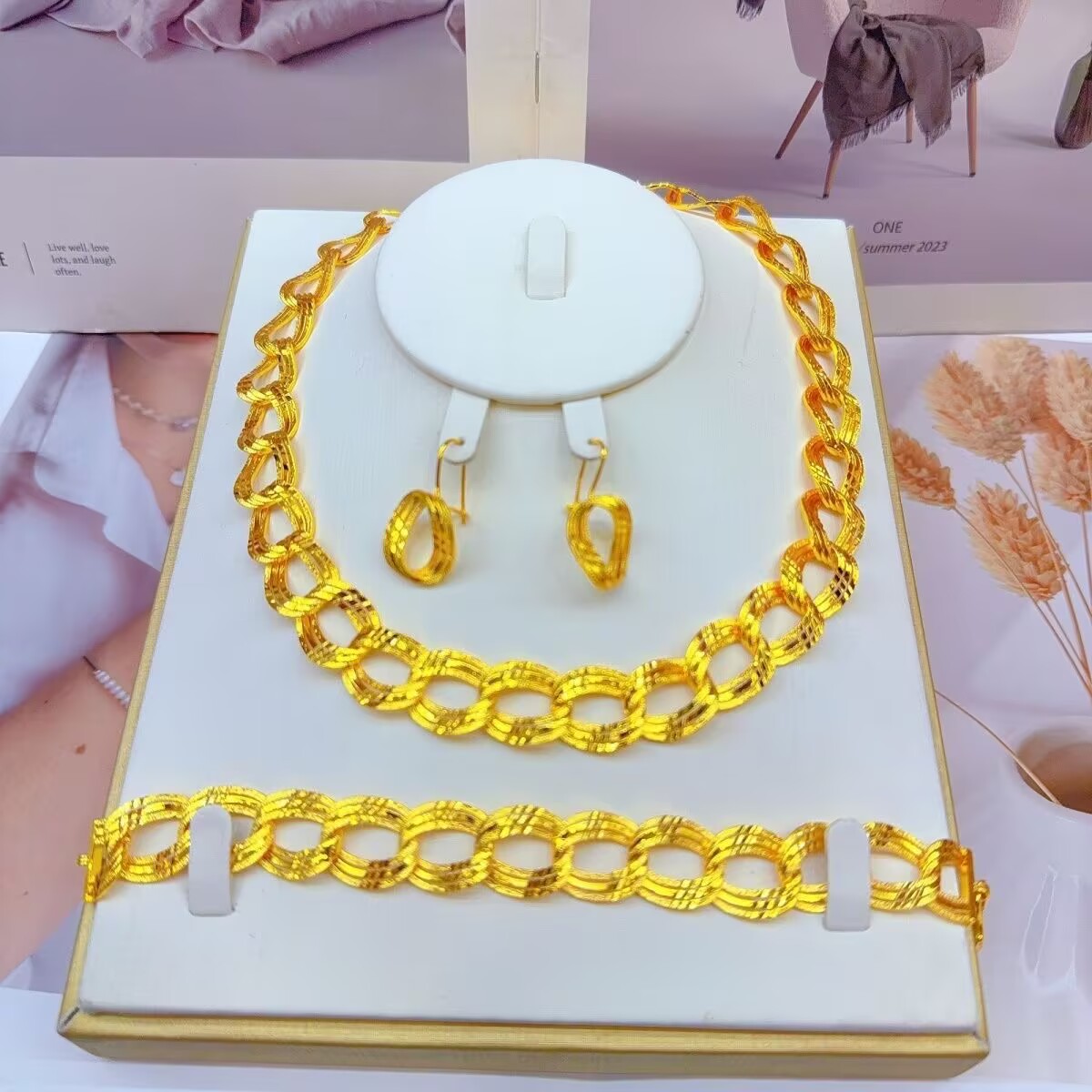 Popodion  New Dubai 24K Gold P - огляд і ціна Women Accessories Gift Set