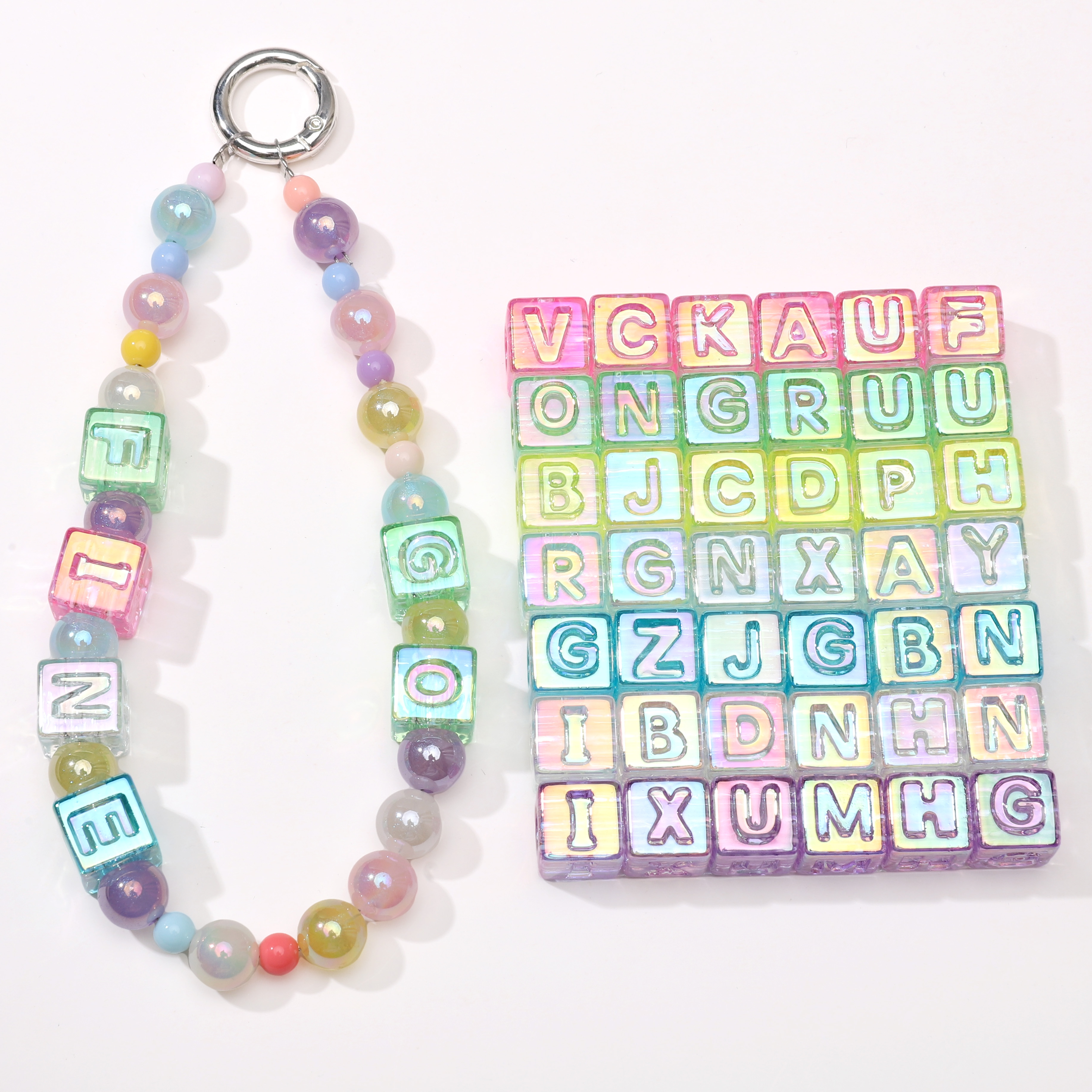 10Pcs beading Colorful Clear L - огляд і ціна Women Accessories Earrings