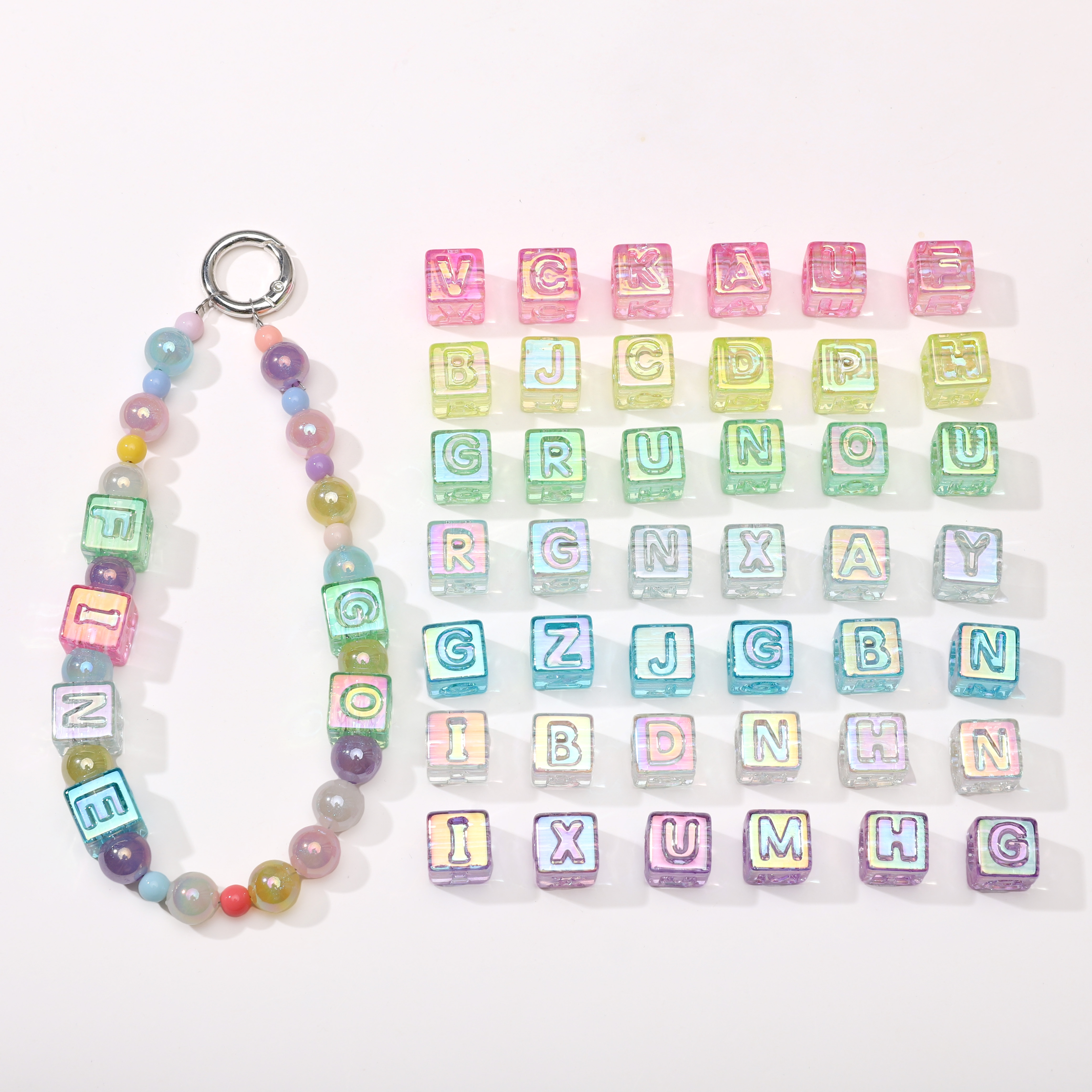 10Pcs beading Colorful Clear L - огляд і ціна Women Accessories Earrings