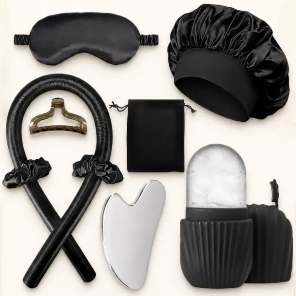 3/4/5/9Pcs Silk Sleep Set Eye  - огляд і ціна Women Accessories Combo Gift