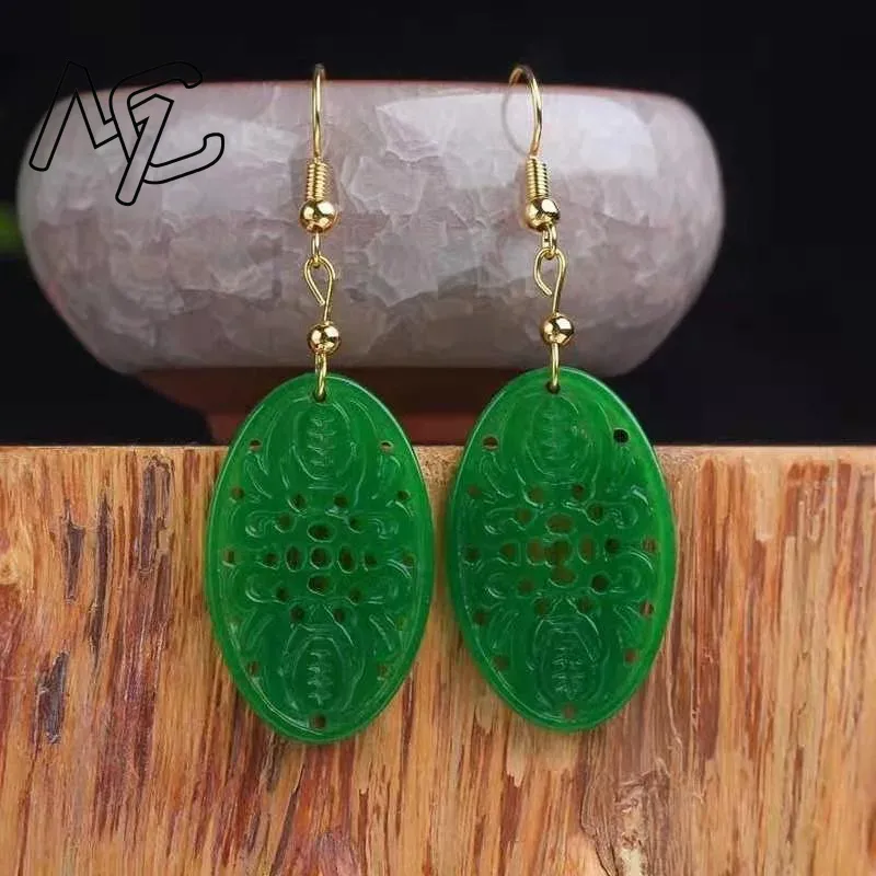 925 Silver Natural Green Jade  - огляд і ціна Women Accessories For Hand