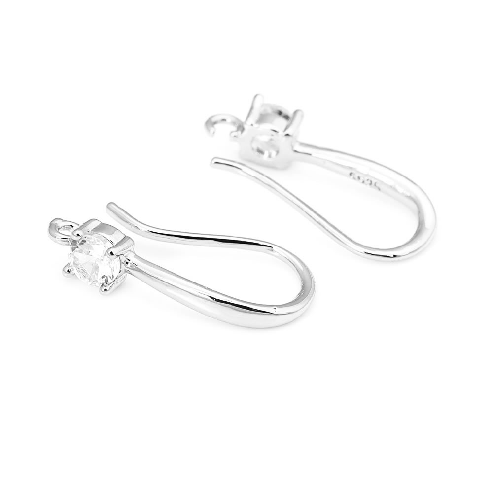 18K Gold Color Brass with Zirc - огляд і ціна Women Accessories Earrings