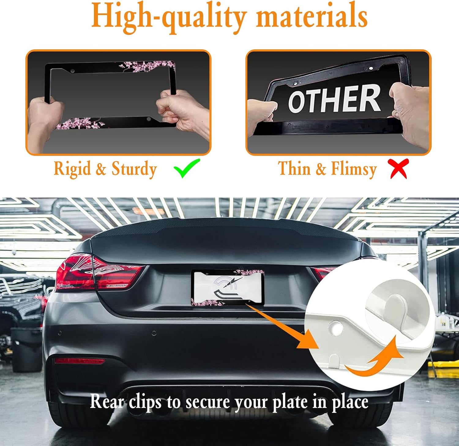 Aluminum License Plate Frame S - огляд і ціна Women Accessories Images