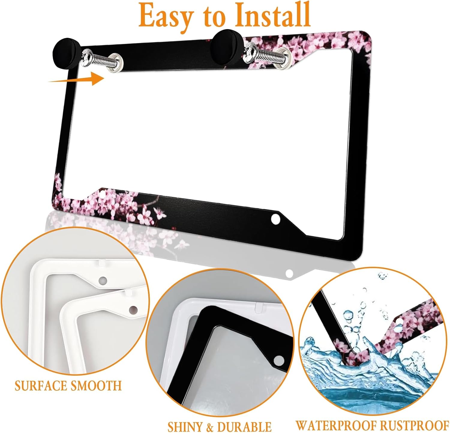 Aluminum License Plate Frame S - огляд і ціна Women Accessories Images