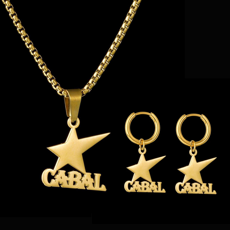 Goxijite Customized Name Earri - огляд і ціна Women Accessories Gift Set