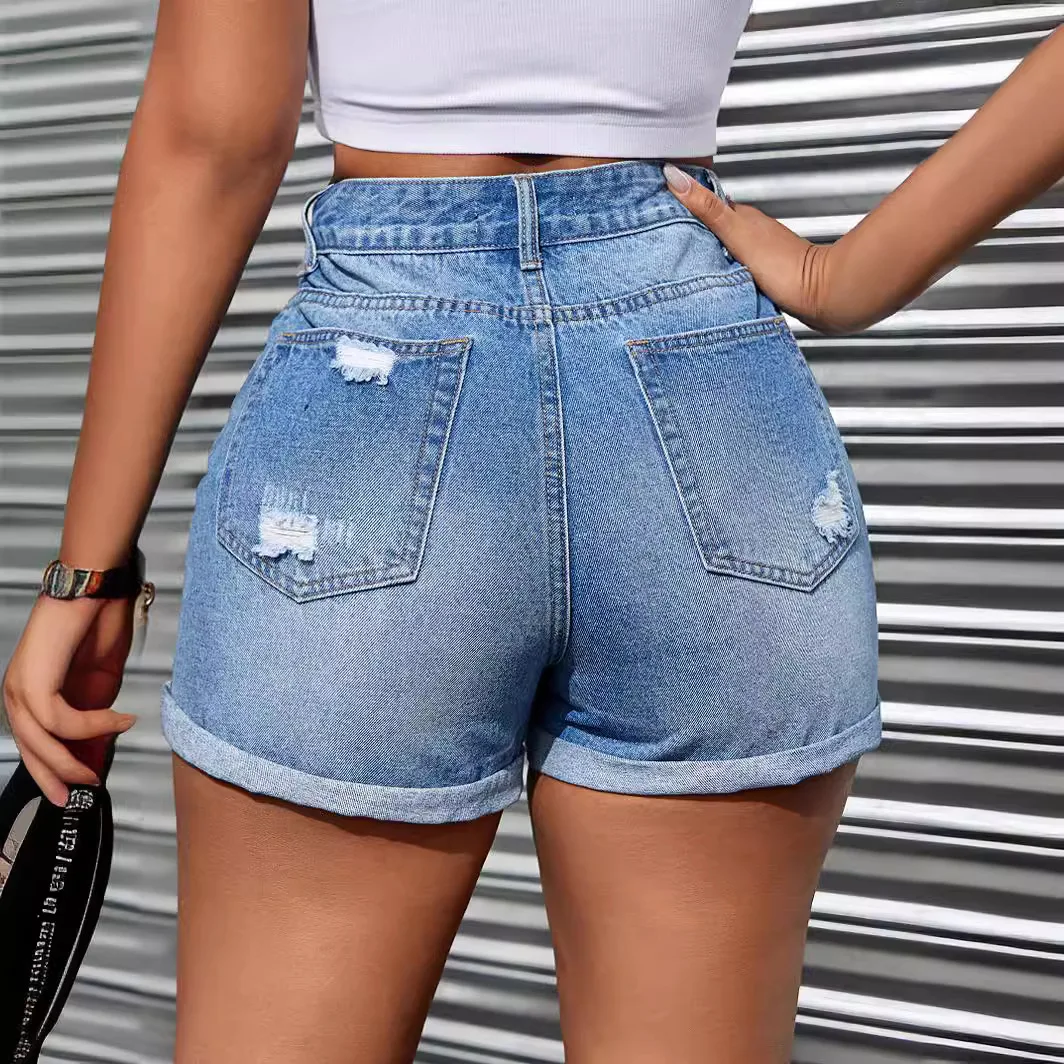 Denim Shorts Women Distressed  - огляд і ціна Women'S Jeans Accessories