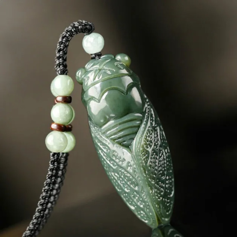 Natural Hetian Jade Cicada Pen - огляд і ціна Women Accessories For Hand
