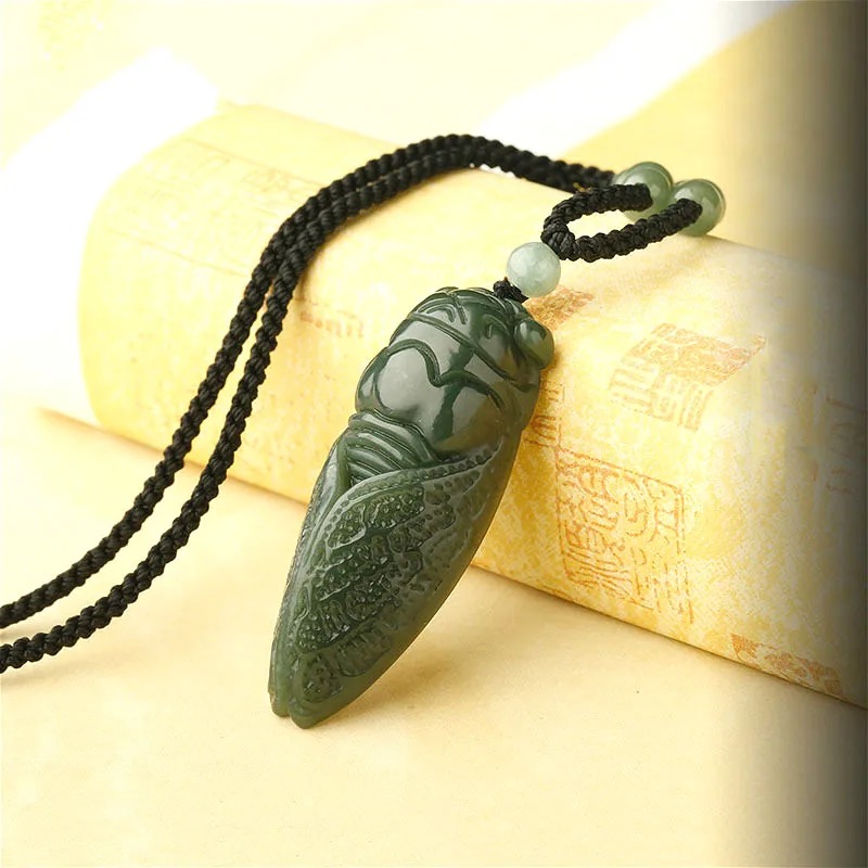 Natural Hetian Jade Cicada Pen - огляд і ціна Women Accessories For Hand