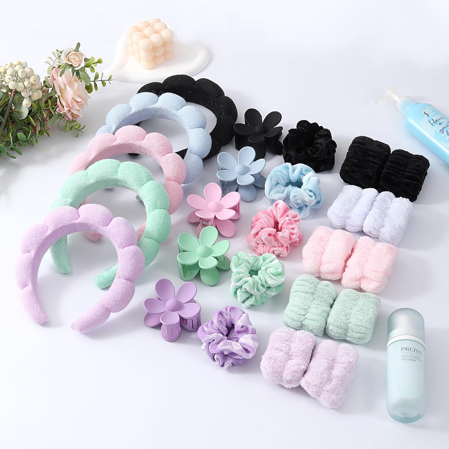 6pcs Headbands Wristband Set f - огляд і ціна Women Accessories Combo Gift