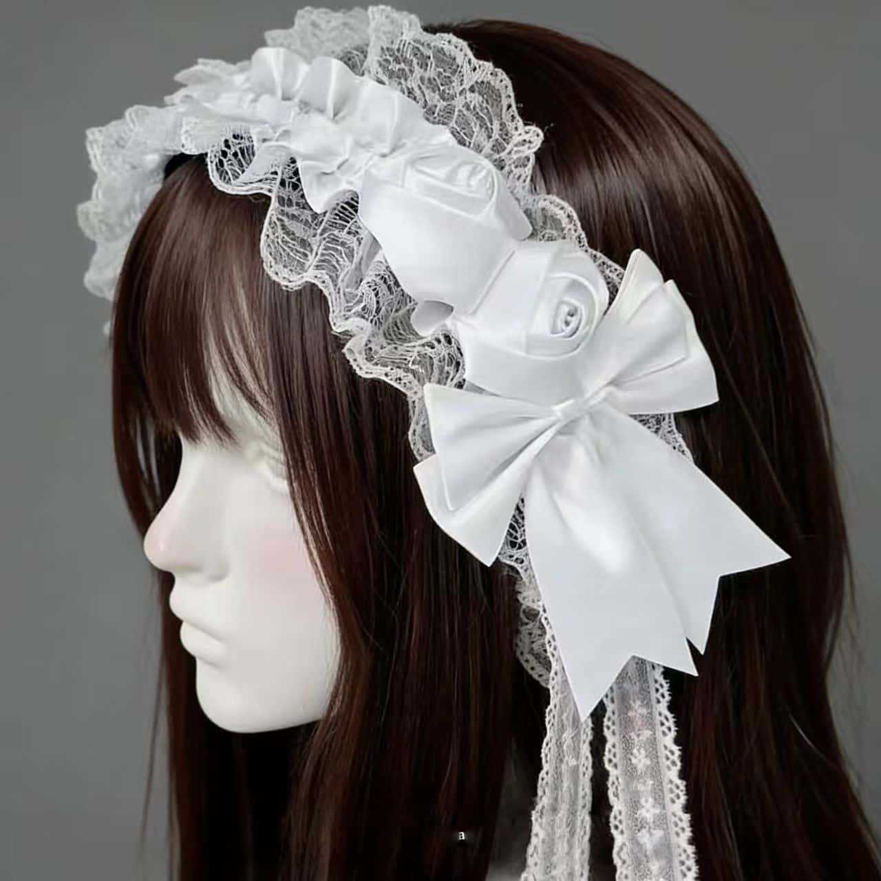 Lolita Gothic Black Lace Headb - огляд і ціна Women'S Victorian Era Accessories