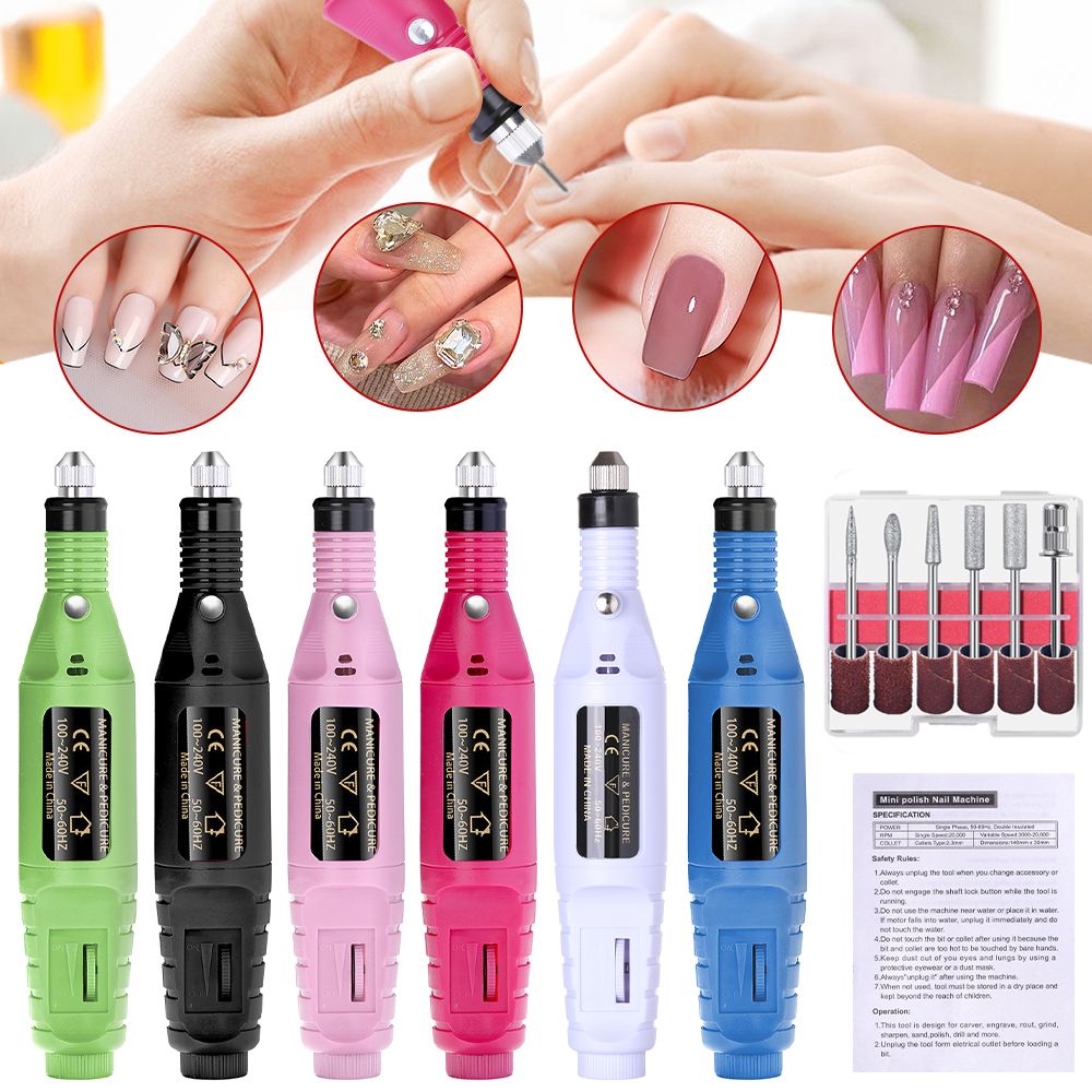 LULAA Electric Nail Drill Kit  - огляд і ціна Women Accessories Combo Gift