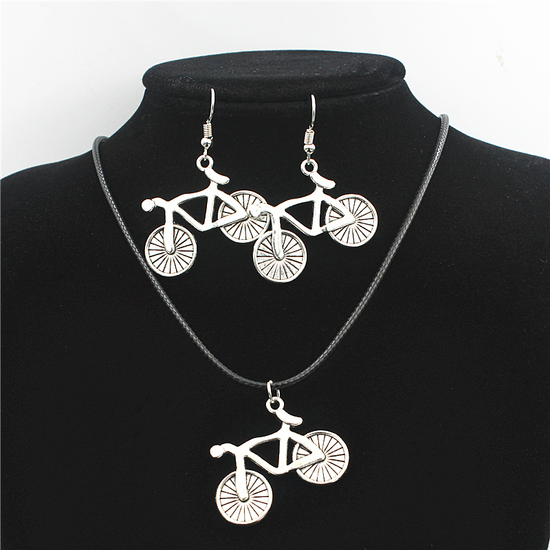 Retro Bicycle Jewelry Set for  - огляд і ціна Women Accessories Combo Gift