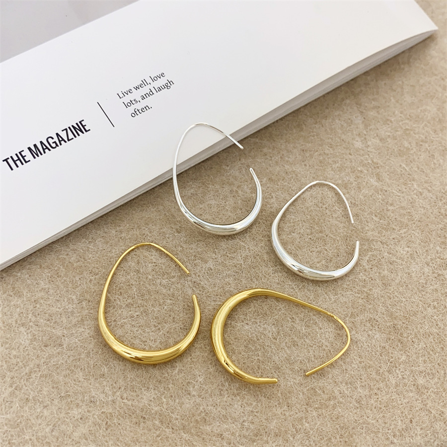 Hot Sale Geometric Oval Hoop E - огляд і ціна Women'S Accessories Jewelry Sale