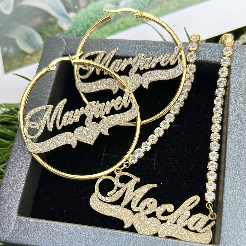 Haiyufly Custom Frosted Name N - огляд і ціна Women Accessories Gift Set