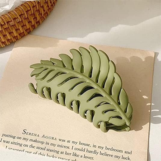 1Pc Green Leaf-Shaped Hair Cli - огляд і ціна Women Accessories Images