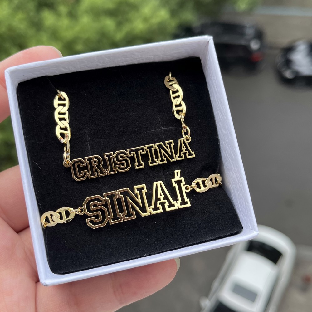 DUOYING Custom Name Hollow Nec - огляд і ціна Women Accessories Gift Set