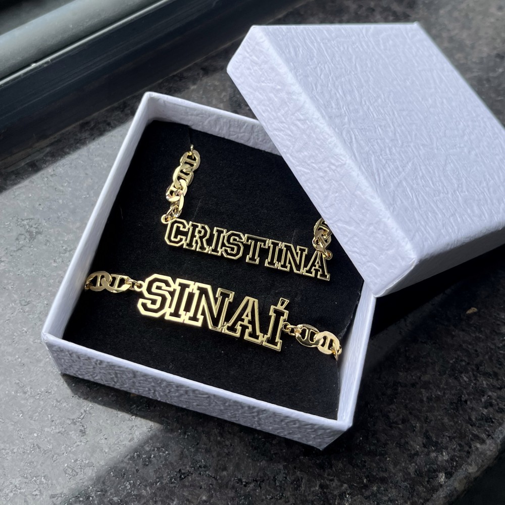 DUOYING Custom Name Hollow Nec - огляд і ціна Women Accessories Gift Set