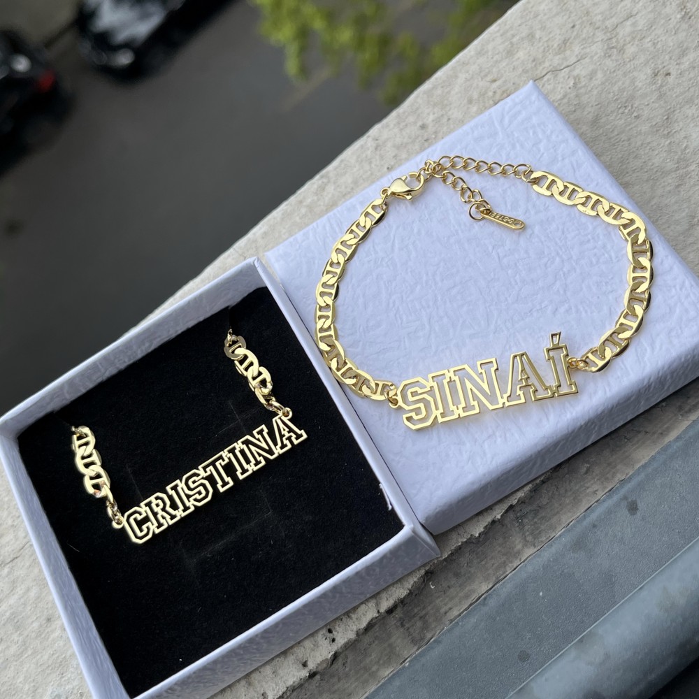 DUOYING Custom Name Hollow Nec - огляд і ціна Women Accessories Gift Set