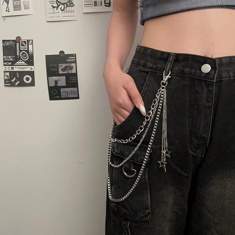Star Tassel Metal Waist Chain  - огляд і ціна Women'S Jeans Accessories