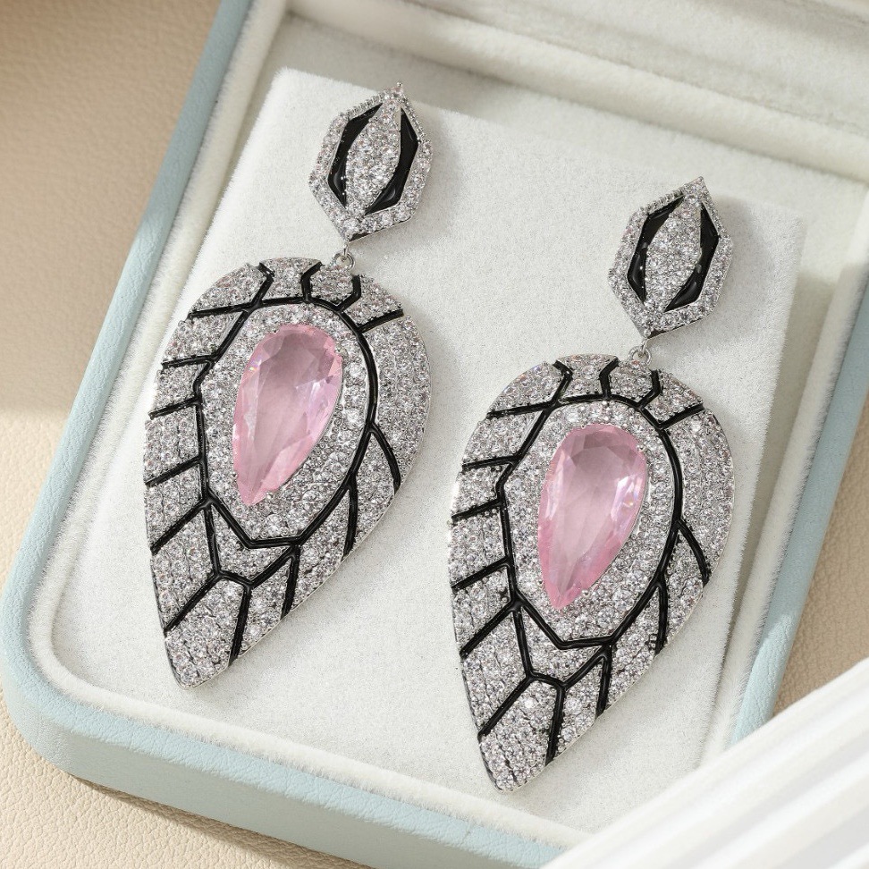 Emerald Leaf Micro-Inlaid Zirc - огляд і ціна Women Accessories Gift Set