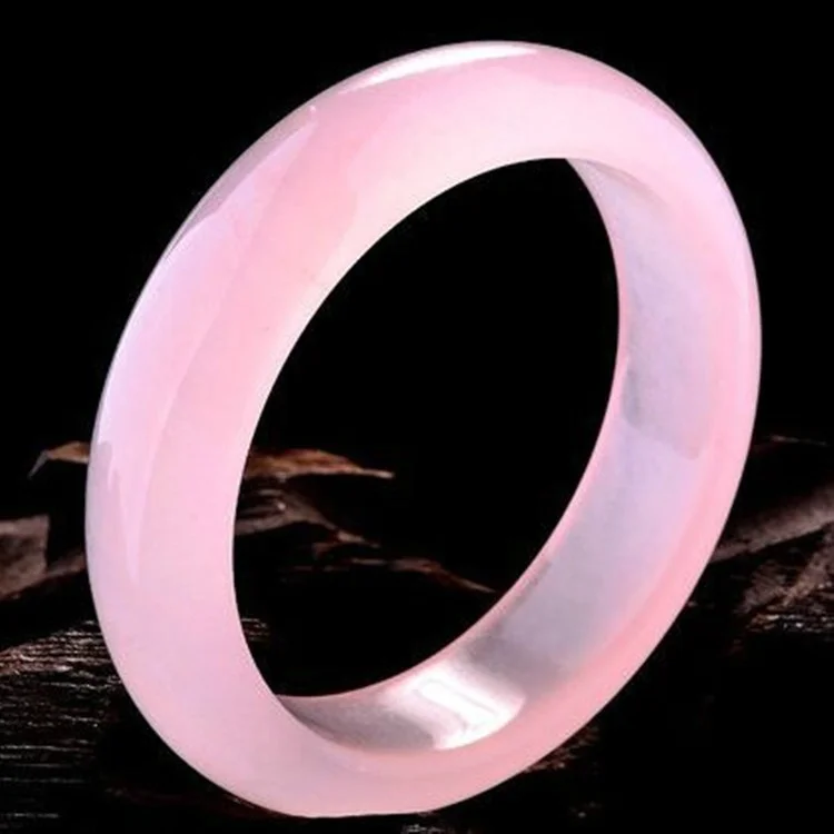 Genuine Natural Pink Jade Bang - огляд і ціна Women Accessories For Hand