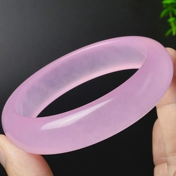 Genuine Natural Pink Jade Bang - огляд і ціна Women Accessories For Hand