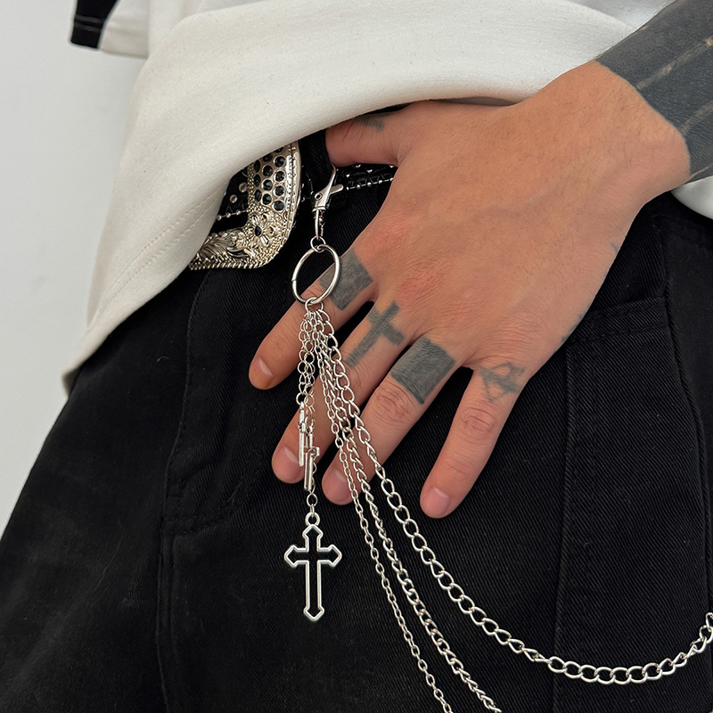 New Retro Punk Rock Cross Pant - огляд і ціна Women'S Jeans Accessories