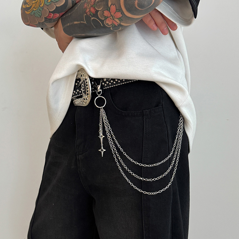 New Retro Punk Rock Cross Pant - огляд і ціна Women'S Jeans Accessories
