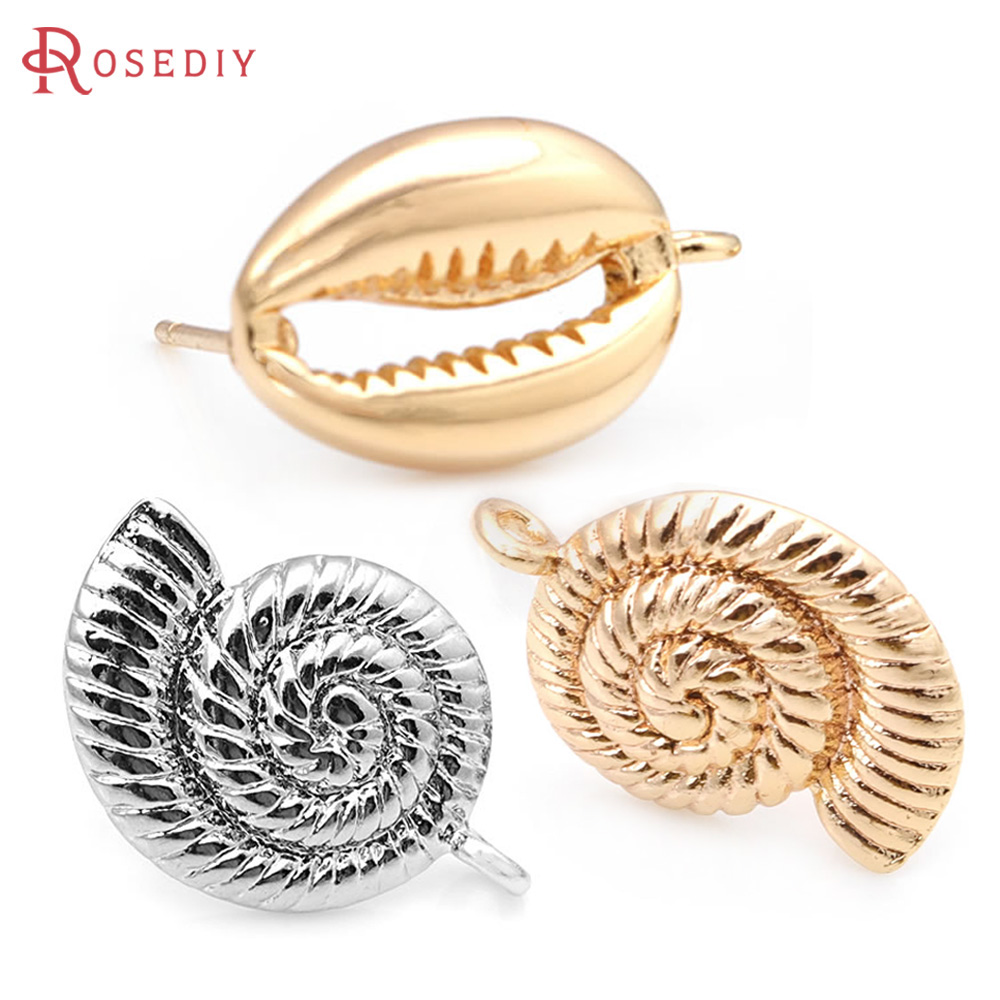 6PCS 18K Gold Color Brass Conc - огляд і ціна Women Accessories Earrings