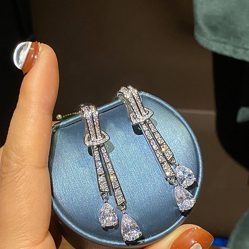 Huitan Bling Bling Long Tassel - огляд і ціна Women'S Accessories Jewelry Sale