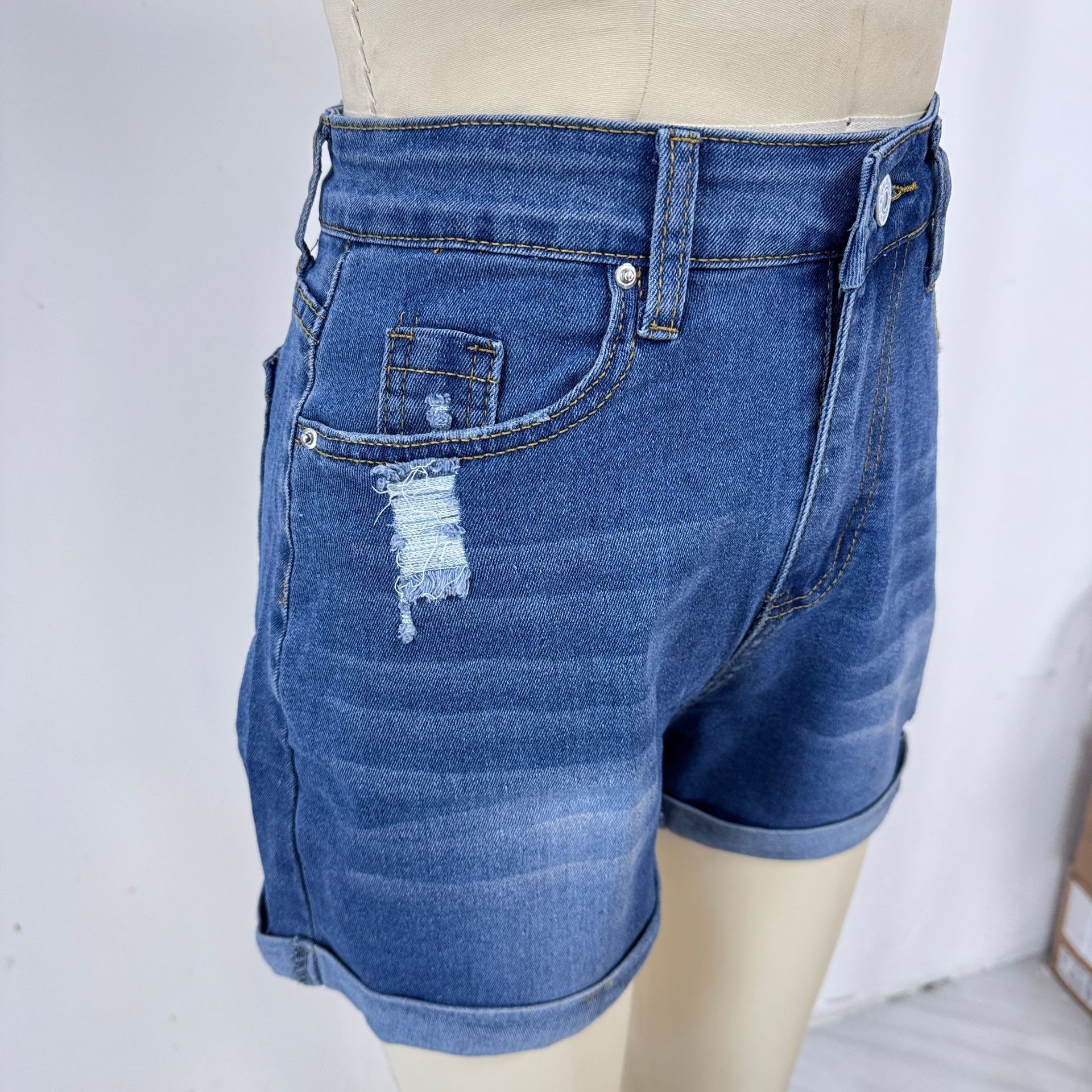 Shorts Jeans Women Streetwear  - огляд і ціна Women'S Jeans Accessories