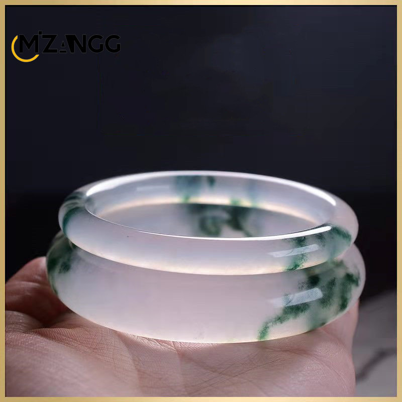 Natural Green Jadeite Bangle J - огляд і ціна Women Accessories For Hand