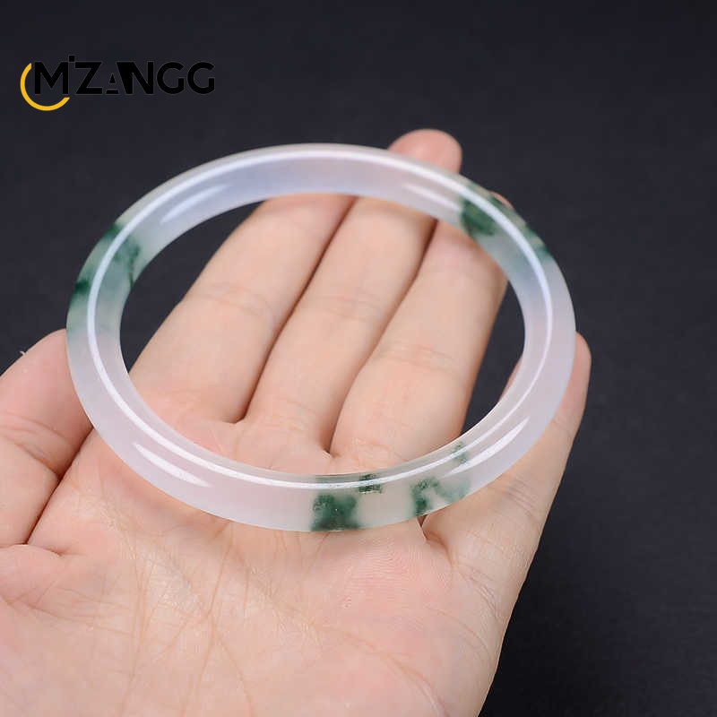 Natural Green Jadeite Bangle J - огляд і ціна Women Accessories For Hand