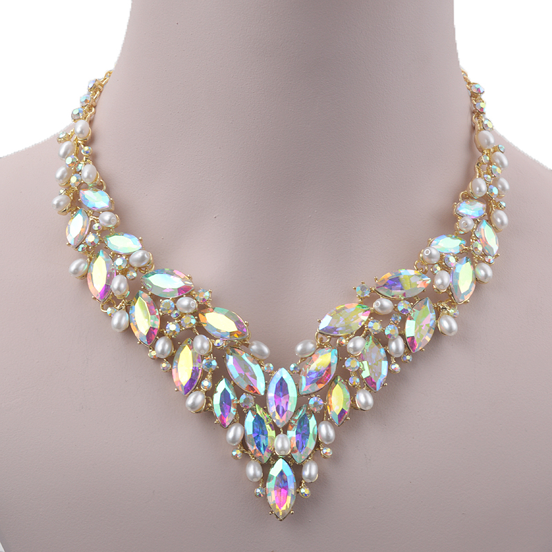 Delicate Golded Pearl Crystal  - огляд і ціна Women Accessories Gift Set