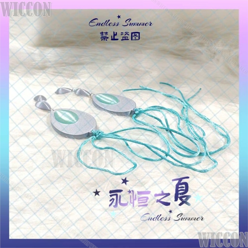 Zibai Cosplay Costume Game Gen - огляд і ціна Women Accessories Earrings