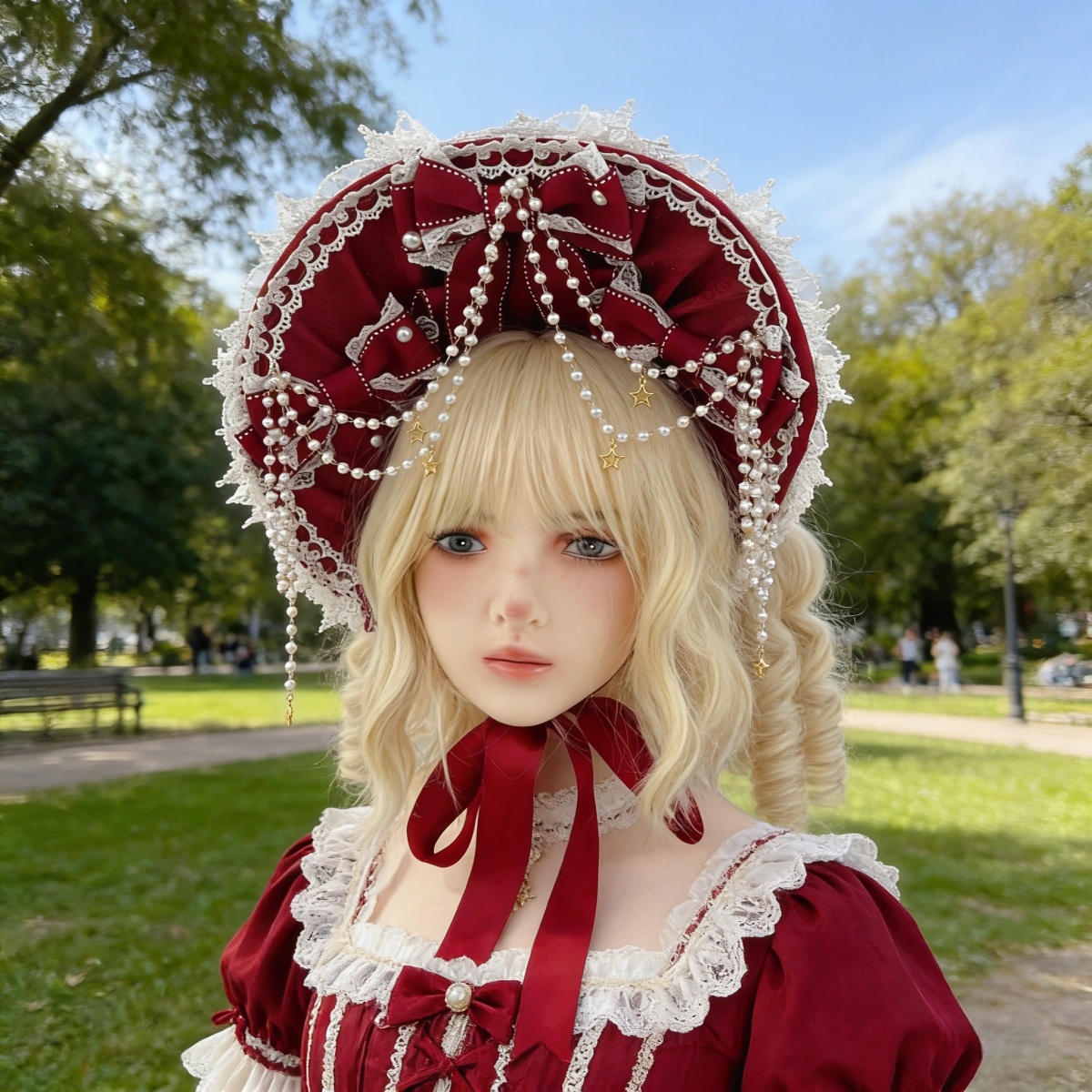 Womens Victorian Bonnet Hat Re - огляд і ціна Women'S Victorian Era Accessories